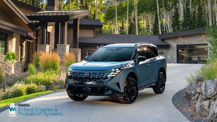 Nissan's e-POWER Rogue Hybrid named to 2026 Wards 10 Best Engines list